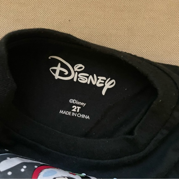 Toddler Disney Mickey Mouse Christmas Long Sleeved Tee - Picture 3 of 6